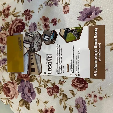 Losonci Nesvady- Pre 2 Osoby Appartement *